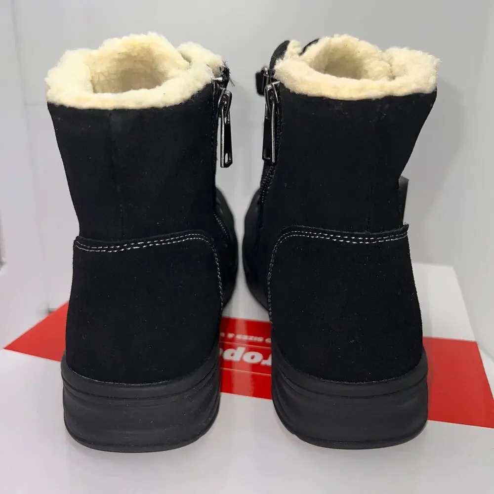 Propét Demi Women's Black Suede Bootie, Size 9.5 - Picture 4 of 9